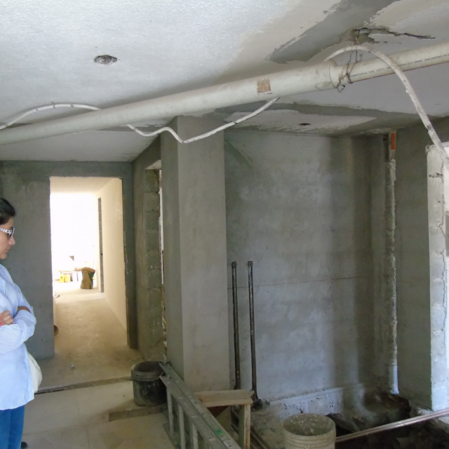 Interno del nuovo fabbricato
