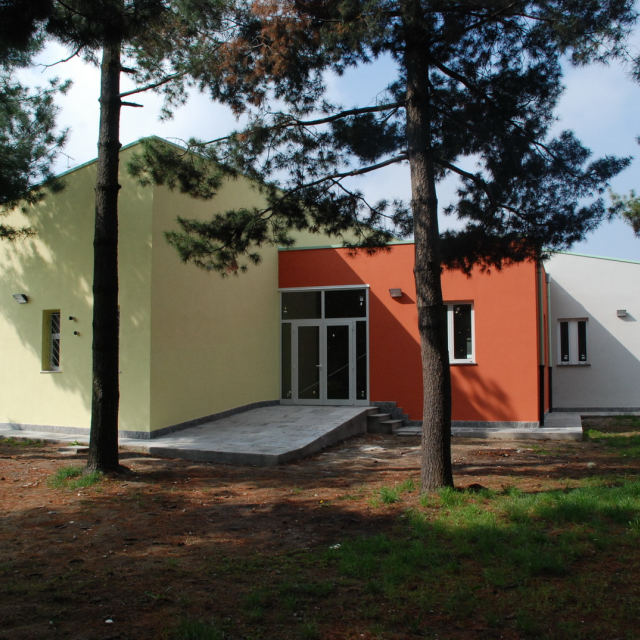Ingresso messo a nuovo