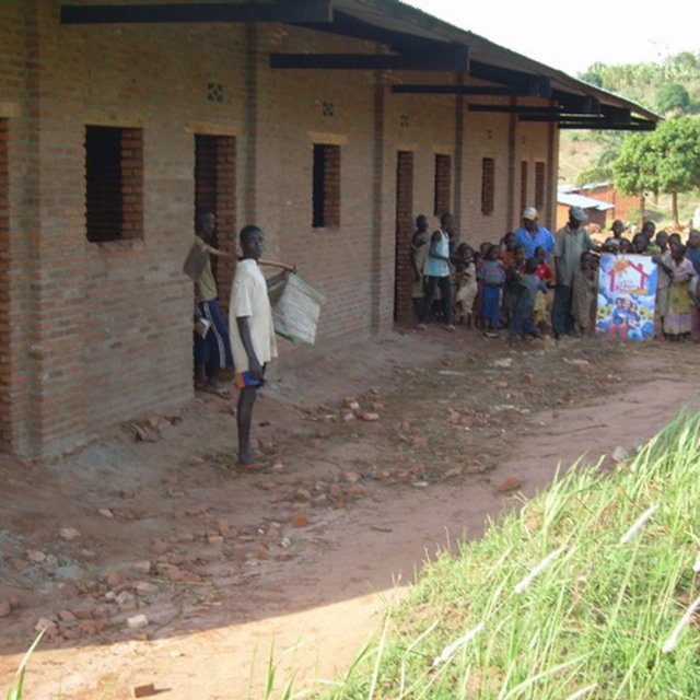 L'edificio completato